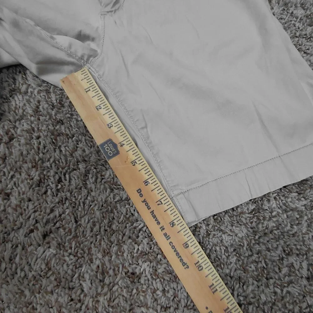 Faherty Shorts Mens 31 Beige Chino Hiking Stretch 8.5